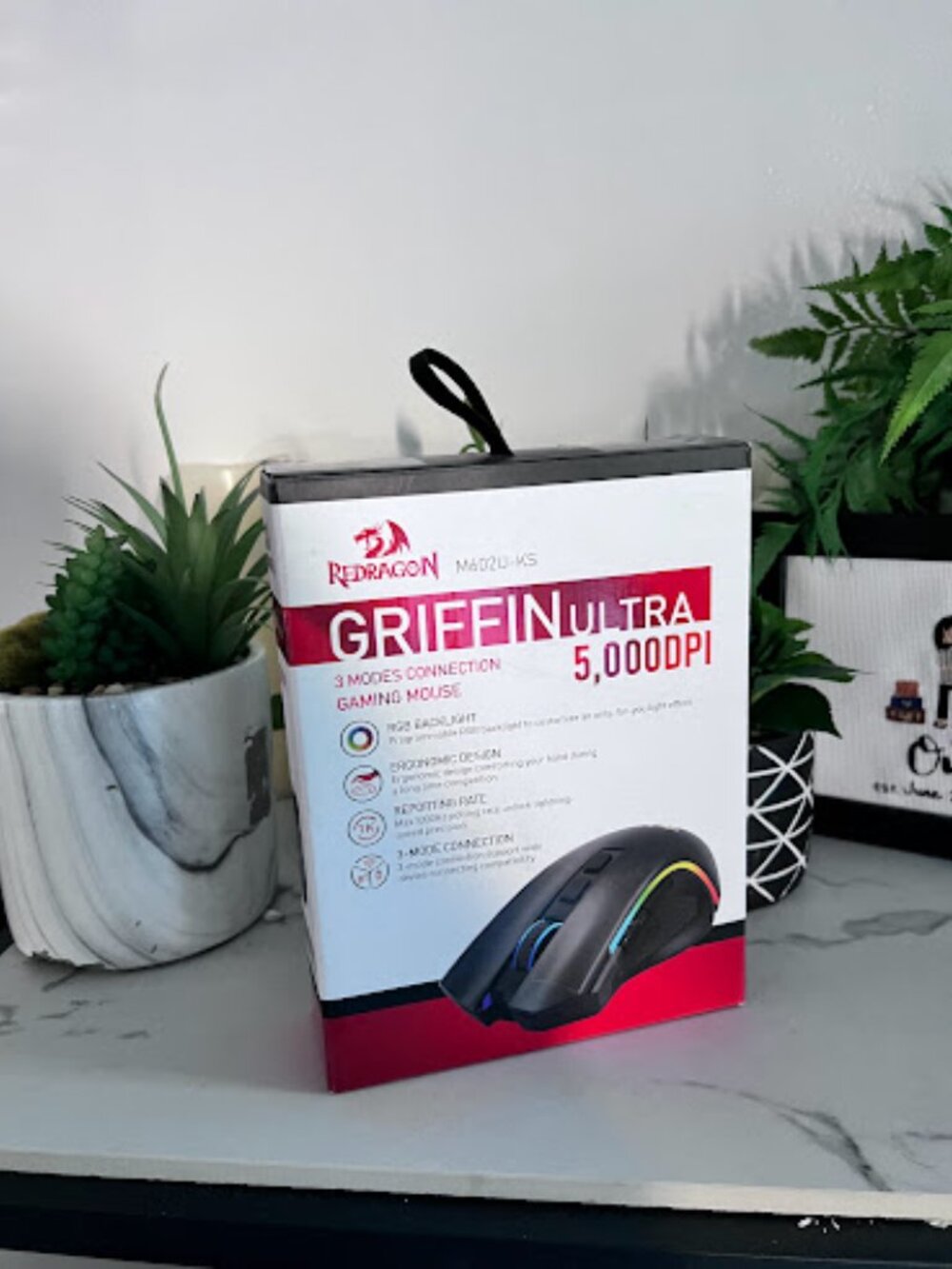 Gaming Mouse – 5,000 DPI- Redragon M602-KS Griffin